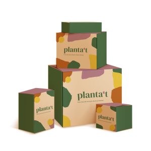 Delivery plain cardboard post boxes postal parcels various sizes heaped one upon another realistic image vector illustration